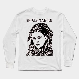 Viking Shieldmaiden Lagertha Long Sleeve T-Shirt